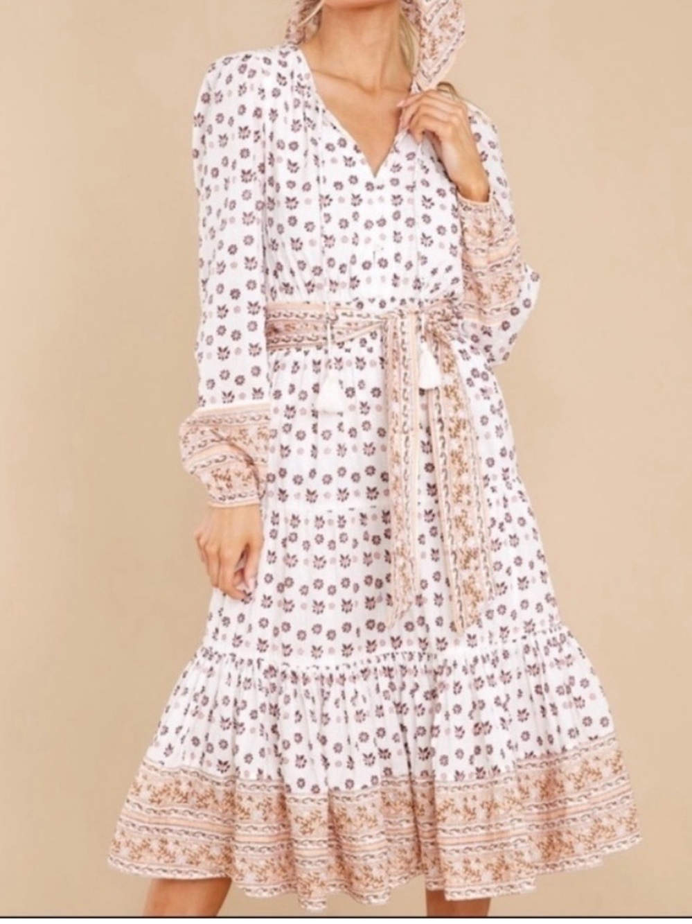 Cleobella floral print dress